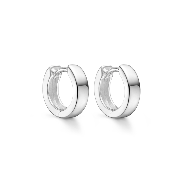 Creolen in Silber 3 x 12 mm.