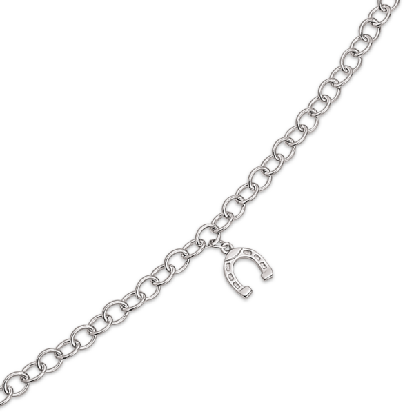 Støring Hufeisenarmband in Silber. Länge 16 cm.