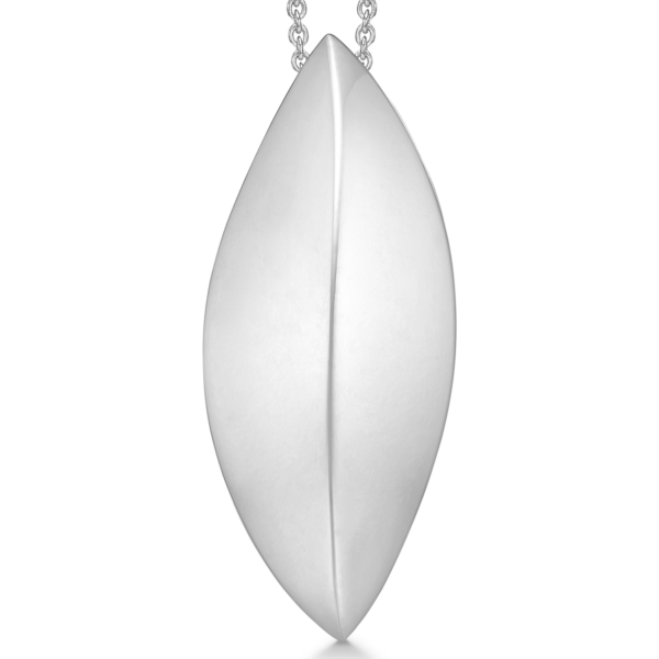 Silberkette mit rhodiniertem Auge. Die Kette ist aus rhodiniertem Silber und hat eine Länge von 42-45 cm.