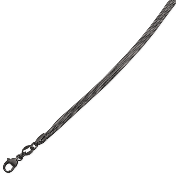 Silberkette oxidiert 3 Schlangenketten Die Kette ist oxidiertes Silber in der Länge 45 cm.