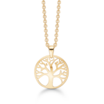 Lebensbaum kette gold