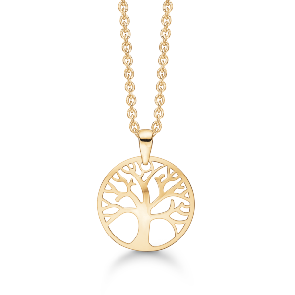 Lebensbaum kette gold
