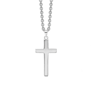 Kors halskæde i sølv