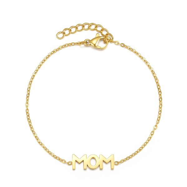 Copenhagen Smykker MOM / MOR Wasserfestes Armband mit 18-karätiger Goldplattierung (PVD)
