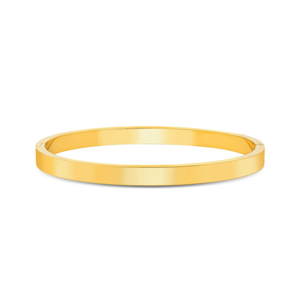Wasserfestes Linea Armband – 18 Karat vergoldet, poliert, 58 x 5 mm