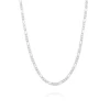 Figaro-Kette aus Silber für Herren