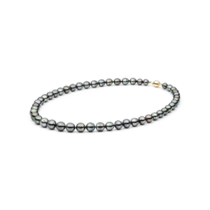 Perlenkette mit tahitischen Perlen – 50 cm