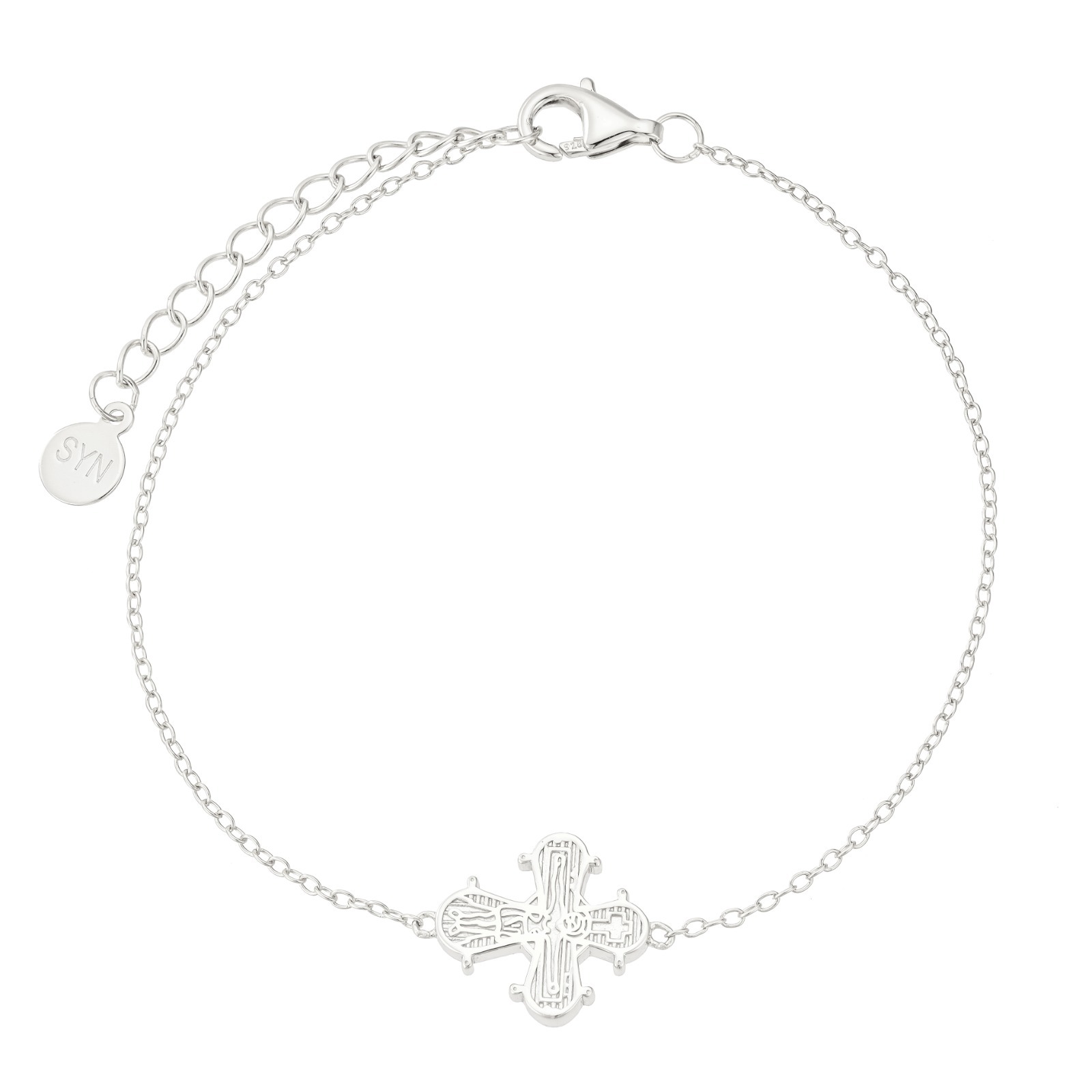 Dagmarkreuz Armband Silber